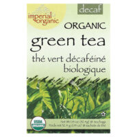 Imperial Organic, зеленый чай без кофеина, 18 чайных пакетиков, 32,4 г (1,14 унции) — Uncle Lee's Tea