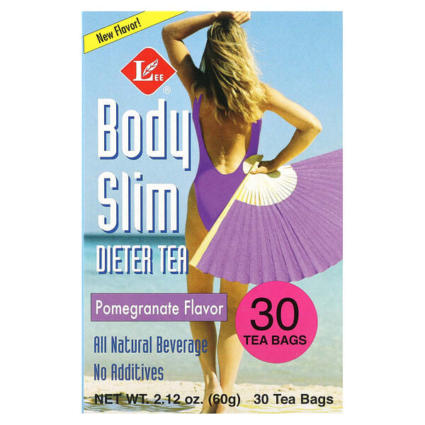 unl00029_v_10.jpg Body Slim Dieter Tea, гранат, 30 чайных пакетиков, 60 г (2,12 унции) — Uncle Lee's Tea