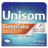 Unisom, SleepTabs, ночное средство для сна, 32 таблетки