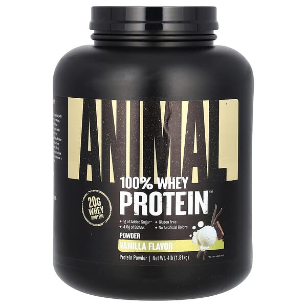 unn00075_v_24.jpg 100% порошок Whey Protein™, классическая ваниль, 1,81 кг (4 фунта) — Animal