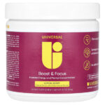 Boost & Focus, лимон и ягодный вкус, 189 г (6,7 унции) — Universal U