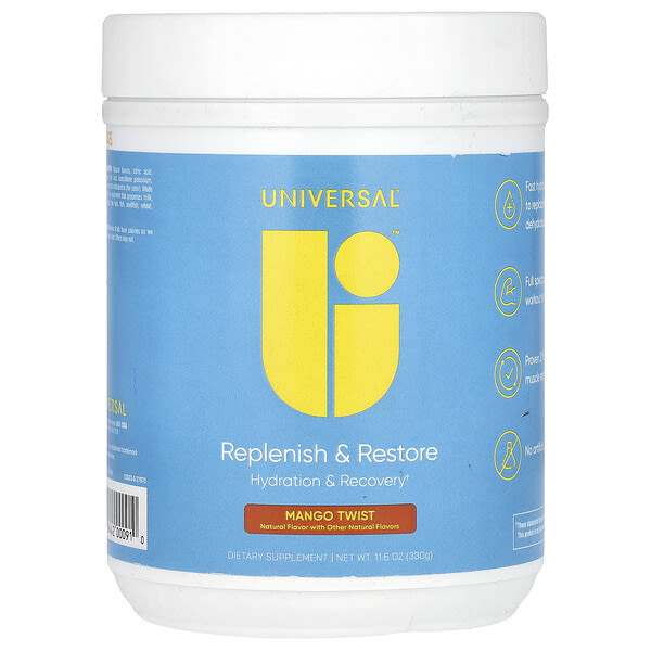 unn00091_v_8.jpg Replenish & Restore, добавка с манго, 330 г (11,6 унции) — Universal U
