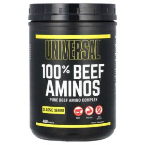 Classic Series, 100% аминокислоты из говядины, 400 таблеток — Universal U