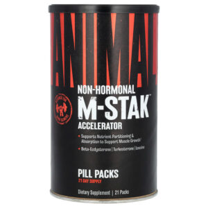 M-Stak, комплексная негормональная добавка, 21 упаковка — Animal