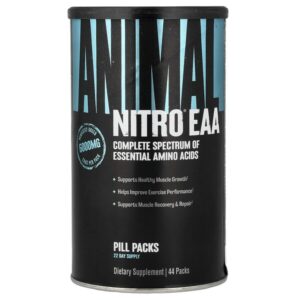 Nitro® EAA, полный спектр незаменимых аминокислот, 44 пакетика — Animal