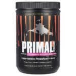 Primal предтренировочный порошок, клубника и арбуз, 507,5 г (17,9 унции) — Animal