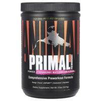Primal предтренировочный порошок, клубника и арбуз, 507,5 г (17,9 унции) — Animal