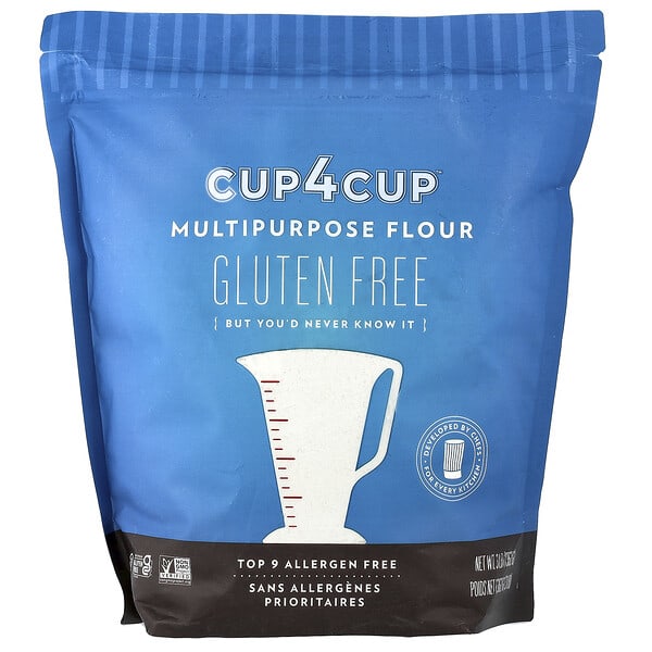 upu00300_v_2.jpg универсальная мука, без глютена, 1362 г (3 фунта) — Cup4Cup