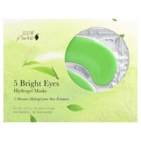 100% PURE, Bright Eyes, гидрогелевые маски для глаз, 5 шт. по 8 г (0,28 унции)