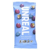 Темный шоколад с арахисом и драгоценными камнями, 43 г (1,5 унции) — Unreal