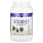 Active, Vita, сывороточный протеин в порошке, ваниль, 969,6 г (2,13 фунта) — Vitauthority
