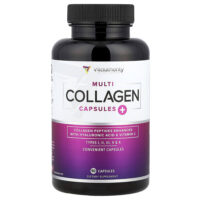Multi Collagen Capsules+, коллаген, 90 капсул — Vitauthority