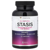 Stasis, гормональная поддержка для женщин, 120 капсул — Vitauthority