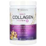 Multi Collagen Protein +, персик и манго, 285 г (10 унций) — Vitauthority