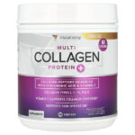 Multi Collagen Protein +, без добавок, 468 г (16,52 унции) — Vitauthority