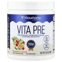 Active, Vita Pre, увлажняющий порошок перед тренировкой, Paradise Punch, 384 г (13,5 унции) — Vitauthority