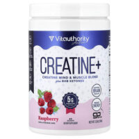 Active, Creatine+, малина, 394 г (13,9 унции) — Vitauthority