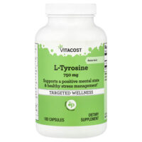 L-Tyrosine, 750 mg, 180 Capsules — Vitacost