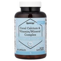 Synergy®, Coral Calcium & Vitamin/Mineral Complex, 90 Capsules — Vitacost