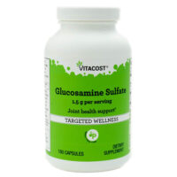 Glucosamine Sulfate, 1.5 g per serving, 180 Capsules — Vitacost
