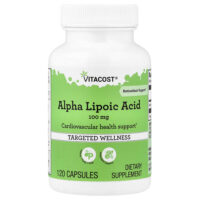 Alpha Lipoic Acid, 100 mg, 120 Capsules — Vitacost