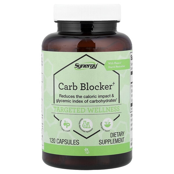 vcb00135_v_10.jpg Synergy®, Carb Blocker, 120 Capsules — Vitacost