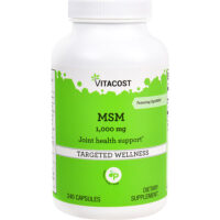 МСМ, 1000 мг, 240 капсул — Vitacost