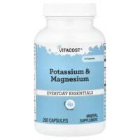 Potassium & Magnesium, 200 Capsules — Vitacost