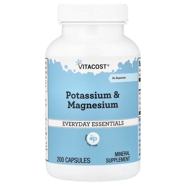 vcb00296_v_9.jpg Potassium & Magnesium, 200 Capsules — Vitacost