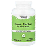 Slippery Elm Bark, 200 Capsules — Vitacost