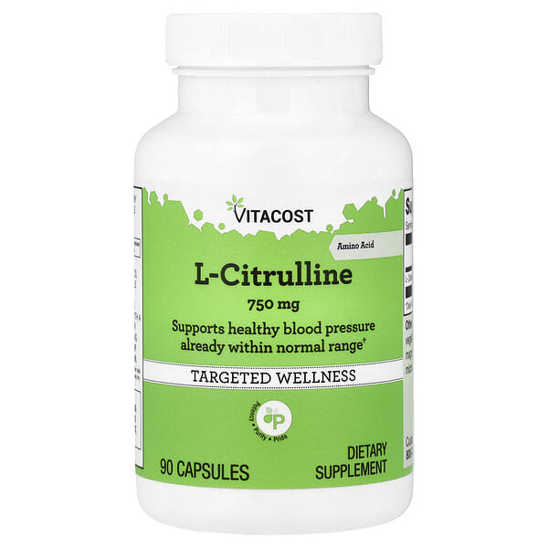 vcb00331_v_10.jpg L-Citrulline, 750 mg, 90 Capsules — Vitacost