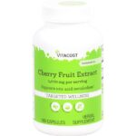 Cherry Fruit Extract, 1000 mg per serving, 180 Capsules — Vitacost
