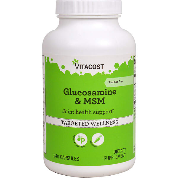 vcb00430_v_1.jpg Glucosamine & MSM, 240 Capsules — Vitacost
