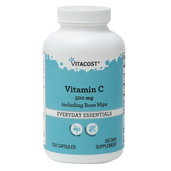 vcb00466_v_1.jpg Vitamin C 500 mg Including Rose Hips, 250 Capsules — Vitacost