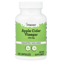 Apple Cider Vinegar, 200 mg, 240 Capsules — Vitacost