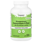 Mangosteen, Pomegranate & Noni, 180 Capsules — Vitacost