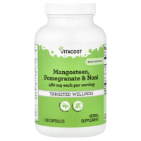 Mangosteen, Pomegranate & Noni, 180 Capsules — Vitacost