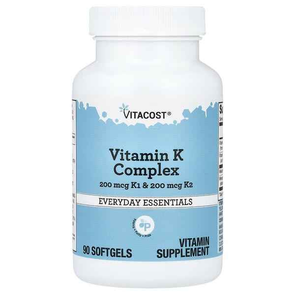 vcb00729_v_10.jpg Vitamin K Complex, 90 Softgels — Vitacost