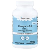 Omega 3-6-9 Oil Blend, 180 Softgels (1,000 mg per Softgel) — Vitacost