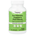 Saw Palmetto, Pygeum & Plant Sterols, 120 Capsules — Vitacost
