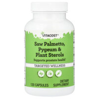 Saw Palmetto, Pygeum & Plant Sterols, 120 Capsules — Vitacost