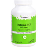 Betaine HCl with Pepsin, 250 Capsules — Vitacost
