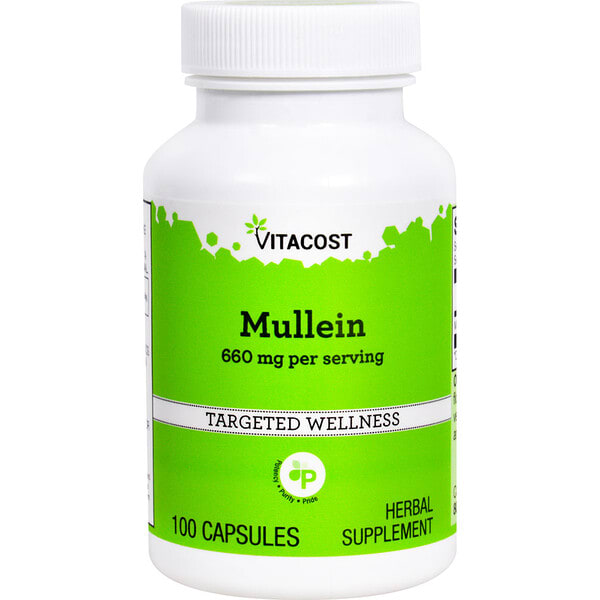 vcb00761_v_1.jpg Mullein, 660 mg per serving, 100 Capsules — Vitacost