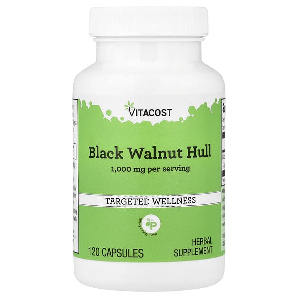 vcb00794_v_10.jpg Black Walnut Hull, 120 Capsules (500 mg per Capsule) — Vitacost