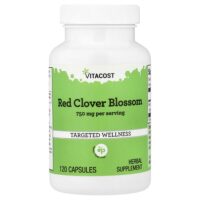 Red Clover Blossom, 120 Capsules (375 mg per Capsule) — Vitacost