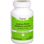 Lemon Balm Melissa Leaves, 790 mg per serving, 120 Capsules — Vitacost