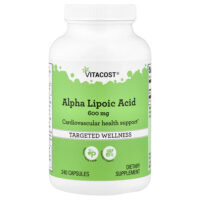 Alpha Lipoic Acid, 600 mg, 240 Capsules — Vitacost