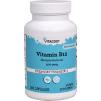 Vitamin B-12 Methylcobalamin, 500 mcg, 300 Capsules — Vitacost
