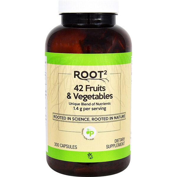 vcb00902_v_1.jpg 42 Fruits & Vegetables‡, 1.4 g per serving, 300 Capsules — Vitacost