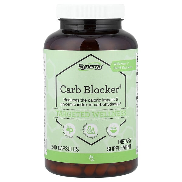 vcb00937_v_10.jpg Synergy®, Carb Blocker, 240 Capsules — Vitacost